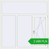 Pricing Tilt-and-Turn 1800x1800 mm REHAU OPTIMUM EURO-DESIGN 70 ANTHRACITE_GREY_STRUKTURAL external. Price: 2 497.94 PLN