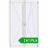Pricing Tilt-and-Turn 1400x2300 mm REHAU ENERGY-SAVING SYNEGO MD RAL 9016 Traffic white two-sided. Price: 2 604.61 PLN