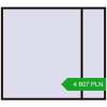 Pricing Tilt-and-Turn 2600x2300 mm REHAU OPTIMUM EURO-DESIGN 70 CHOCOLATE_BROWN two-sided. Price: 4 807.16 PLN