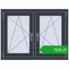 Ustalenie cen Okna skrzydłowe 1005x755 mm REHAU ENERGY-SAVING SYNEGO MD ANTHRACITE_GREY_STRUKTURAL dwustronny. Cena: 1564,90 zł