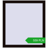 Pricing Tilt-and-Turn 800x880 mm REHAU OPTIMUM EURO-DESIGN 70 BLACK_BROWN two-sided. Price: 558.88 PLN