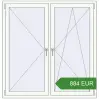 Pricing Tilt-and-Turn 1450x1500 mm KORSA ENERGY-SAVING REHAU SYNEGO MD. Price: 883.95 EUR