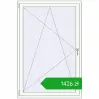 Pricing Tilt-and-Turn 1100x1650 mm CLASICTHERM 70 ANTHRACITE_GREY_STRUKTURAL external. Price: 1426,13 zł