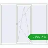 Pricing Tilt-and-Turn 2100x1800 mm REHAU OPTIMUM EURO-DESIGN 70 RAL 9016 Traffic white two-sided. Price: 2 275.45 PLN