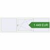 Pricing Tilt-and-Turn 3000x900 mm KORSA ALU STANDARD 72. Price: 1 448.5 EUR