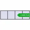 Pricing Tilt-and-Turn 3600x1100 mm REHAU OPTIMUM EURO-DESIGN 70 ANTHRACITE_GREY_STRUKTURAL two-sided. Price: 2 907.56 PLN