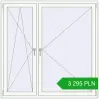Pricing Tilt-and-Turn 1600x1600 mm REHAU BRILLANT DESIGN GOLDEN OAK external. Price: 3 294.97 PLN