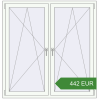 Pricing Okna skrzydłowe 1450x1500 mm KORSA OPTIMUM REHAU EURO 70. Price: 442.33 EUR