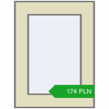 Pricing Tilt-and-Turn 300x400 mm REHAU OPTIMUM EURO-DESIGN 70 PEARL_WHITE_BEIGE_52L-2 two-sided. Price: 174.49 PLN