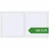 Pricing Tilt-and-Turn 2100x1150 mm REHAU BRILLANT DESIGN RAL 9016 Traffic white two-sided. Price: 387.51 EUR