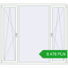 Pricing Tilt-and-Turn 2000x1800 mm ALU STANDARD 72 RAL 9016 Traffic white two-sided. Price: 8 477.56 PLN