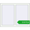 Pricing Tilt-and-Turn 970x770 mm REHAU OPTIMUM EURO-DESIGN 70 RAL 9016 Traffic white two-sided. Price: 518.48 PLN