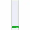Pricing Tilt-and-Turn 500x2000 mm REHAU OPTIMUM EURO-DESIGN 70 RAL 9016 Traffic white two-sided. Price: 412,81 zł