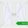 Ustalenie cen Okna skrzydłowe 1260x1235 mm REHAU ENERGY-SAVING SYNEGO MD CHOCOLATE_BROWN zewnętrzny. Cena: 1873,93 zł