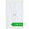 Pricing Okna skrzydłowe 1200x2000 mm REHAU OPTIMUM EURO-DESIGN 70 RAL 9016 Traffic white dwustronny. Price: 1 889.94 PLN
