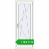 Pricing Tilt-and-Turn 540x1400 mm REHAU ENERGY-SAVING SYNEGO MD RAL 9016 Traffic white two-sided. Price: 1 088.51 PLN