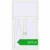Ustalenie cen Okna skrzydłowe 1230x2330 mm REHAU OPTIMUM EURO-DESIGN 70 RAL 9016 Traffic white dwustronny. Cena: 1675,49 zł