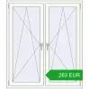 Pricing Tilt-and-Turn 1240x1420 mm KORSA OPTIMUM REHAU EURO 70. Price: 263 EUR