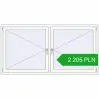 Pricing Tilt-and-Turn 1960x1000 mm REHAU OPTIMUM EURO-DESIGN 70 RAL 9016 Traffic white two-sided. Price: 2 204.88 PLN