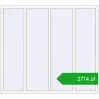 Pricing Tilt-and-Turn 2000x1800 mm REHAU ENERGY-SAVING SYNEGO MD RAL 9016 Traffic white two-sided. Price: 2714,17 zł