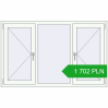 Pricing Tilt-and-Turn 1600x1000 mm REHAU OPTIMUM EURO-DESIGN 70 RAL 9016 Traffic white two-sided. Price: 1 701.99 PLN