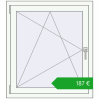 Ustalenie cen Okna skrzydłowe 850x950 mm REHAU OPTIMUM EURO-DESIGN 70 RAL 9016 Traffic white dwustronny. Cena: 187,42 €