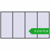 Pricing Tilt-and-Turn 4200x2300 mm REHAU OPTIMUM EURO-DESIGN 70 ANTHRACITE_GREY_GLATT two-sided. Price: 9 515.7 PLN