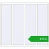 Ustalenie cen Okna skrzydłowe 2000x1800 mm REHAU OPTIMUM EURO-DESIGN 70 ANTHRACITE_GREY_STRUKTURAL zewnętrzny. Cena: 424,94 €