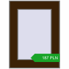 Pricing Tilt-and-Turn 300x400 mm REHAU OPTIMUM EURO-DESIGN 70 DARK_OAK two-sided. Price: 187.02 PLN