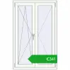 Ustalenie cen Okna skrzydłowe 900x1400 mm REHAU ENERGY-SAVING SYNEGO MD RAL 9016 Traffic white dwustronny. Cena: 340,88 €