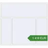 Pricing Tilt-and-Turn 2500x2250 mm KORSA OPTIMUM REHAU EURO 70. Price: 1 417.82 EUR