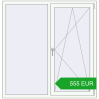 Pricing Tilt-and-Turn 1450x1500 mm REHAU BRILLANT DESIGN ANTHRACITE_GREY_STRUKTURAL external. Price: 555.01 EUR