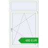 Pricing Tilt-and-Turn 1100x1800 mm REHAU ENERGY-SAVING SYNEGO MD RAL 9016 Traffic white two-sided. Price: 485.36 EUR