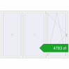 Pricing Tilt-and-Turn 3000x2100 mm REHAU ENERGY-SAVING SYNEGO MD RAL 9016 Traffic white two-sided. Price: 4783,40 zł