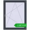 Pricing Tilt-and-Turn 1100x1400 mm REHAU ENERGY-SAVING SYNEGO MD ANTHRACITE_GREY_STRUKTURAL two-sided. Price: 2 287.41 PLN