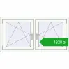 Ustalenie cen Okna skrzydłowe 1305x680 mm REHAU ENERGY-SAVING SYNEGO MD GOLDEN OAK zewnętrzny. Cena: 1327,64 zł