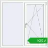 Ustalenie cen Okna skrzydłowe 1200x1200 mm REHAU OPTIMUM EURO-DESIGN 70 RAL 9016 Traffic white dwustronny. Cena: 1051,78 zł