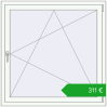 Ustalenie cen Okna skrzydłowe 1200x1200 mm REHAU OPTIMUM EURO-DESIGN 70 RAL 9016 Traffic white dwustronny. Cena: 311,09 €