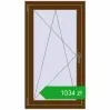 Ustalenie cen Okna skrzydłowe 700x1250 mm CLASICTHERM 70 WALNUT dwustronny. Cena: 1033,98 zł