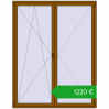Ustalenie cen Okna skrzydłowe 1800x2300 mm REHAU ENERGY-SAVING SYNEGO MD GOLDEN OAK dwustronny. Cena: 1220,12 €