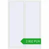 Pricing Tilt-and-Turn 1600x2350 mm REHAU ENERGY-SAVING SYNEGO MD RAL 9016 Traffic white two-sided. Price: 2 831.97 PLN