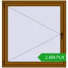 Pricing Tilt-and-Turn 1170x1220 mm REHAU OPTIMUM EURO-DESIGN 70 GOLDEN OAK two-sided. Price: 2 467.67 PLN
