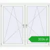 Ustalenie cen Okna skrzydłowe 1695x1490 mm REHAU ENERGY-SAVING SYNEGO MD RAL 9016 Traffic white dwustronny. Cena: 2026,09 zł