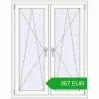 Pricing Tilt-and-Turn 1050x1355 mm REHAU ENERGY-SAVING SYNEGO MD RAL 9016 Traffic white two-sided. Price: 357.19 EUR