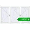 Ustalenie cen Okna skrzydłowe 2440x1450 mm REHAU OPTIMUM EURO-DESIGN 70 RAL 9016 Traffic white dwustronny. Cena: 2 122.5 PLN