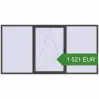 Pricing Tilt-and-Turn 3560x1800 mm KORSA ENERGY-SAVING REHAU SYNEGO MD. Price: 1 521.15 EUR