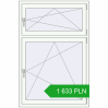 Pricing Tilt-and-Turn 1000x1500 mm REHAU OPTIMUM EURO-DESIGN 70 RAL 9016 Traffic white two-sided. Price: 1 633.28 PLN