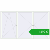 Ustalenie cen Okna skrzydłowe 4000x2300 mm REHAU OPTIMUM EURO-DESIGN 70 RAL 9016 Traffic white dwustronny. Cena: 1499,00 €