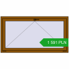 Pricing Tilt-and-Turn 1500x800 mm REHAU OPTIMUM EURO-DESIGN 70 GOLDEN OAK two-sided. Price: 1 590.77 PLN
