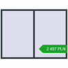 Pricing Tilt-and-Turn 2000x1490 mm REHAU OPTIMUM EURO-DESIGN 70 ANTHRACITE_GREY_STRUKTURAL two-sided. Price: 2 457 PLN